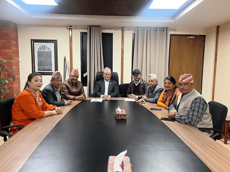 Lalitpur Local Representatives Express Strong Solidarity with Nepali Congress President Gagan Thapa Amidst Internal Political Developments