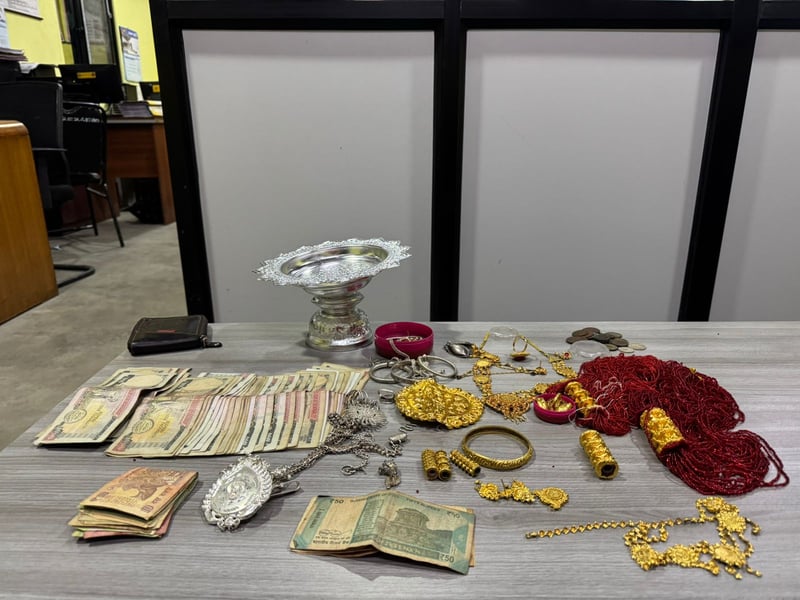 Two Arrested for Gold and Silver Theft in Lalitpur Shortly After Convict's Release