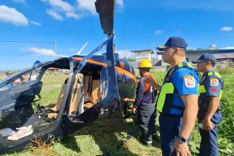 Two Killed in Helicopter Crash Near Manila, Philippines
