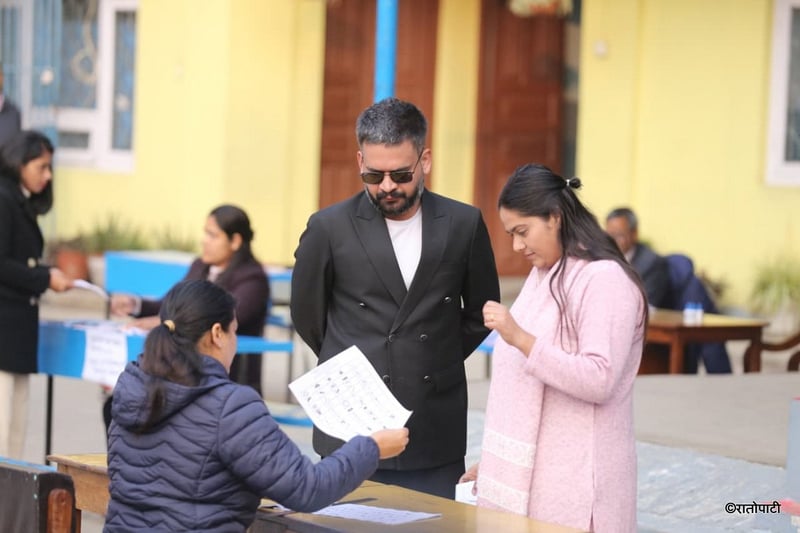 Over 5,000 Voters Cast Ballots in Kathmandu by 9 AM