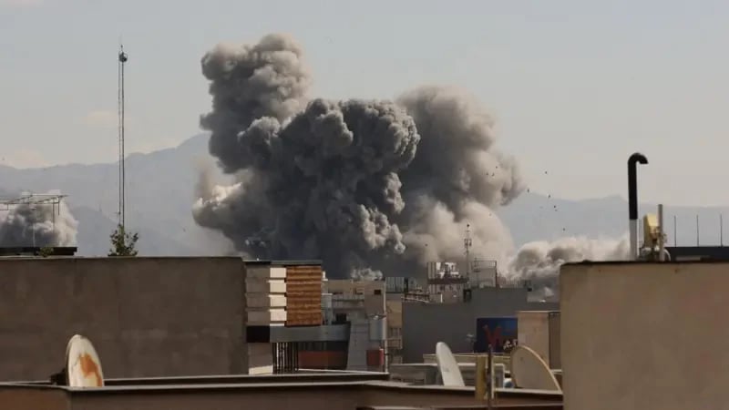 Iran Reports 60 Attacks in Tehran Within 24 Hours, Citing 57 Fatalities