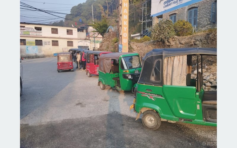 Auto-Rickshaw Business Proves Lucrative Income Source for Youths in Myagdi
