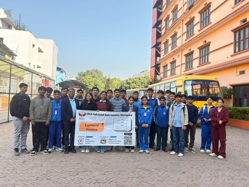 Nepal Astronomical Society Advances to Second Stage of 13th National Astronomy Olympiad 2026