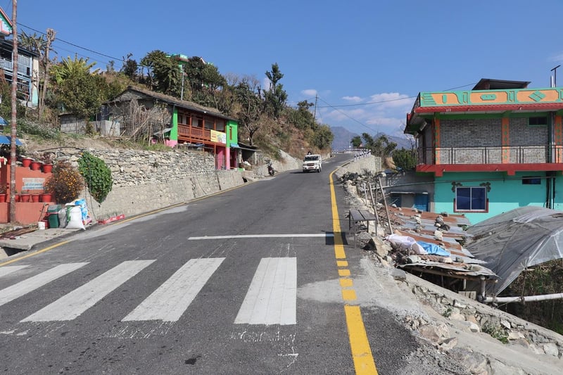 Road Upgrade Connecting Beni Municipality and Raghuganga Rural Municipality Completed Ahead of Schedule