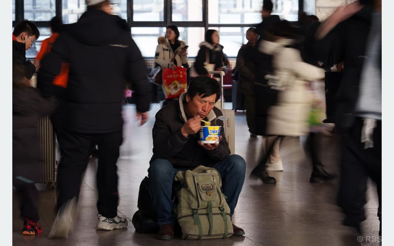 China Braces for Massive Annual Migration as Lunar New Year Approaches