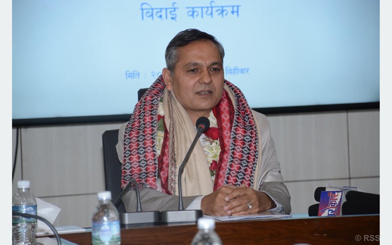 Home Minister Om Prakash Aryal Bids Farewell After 191-Day Tenure