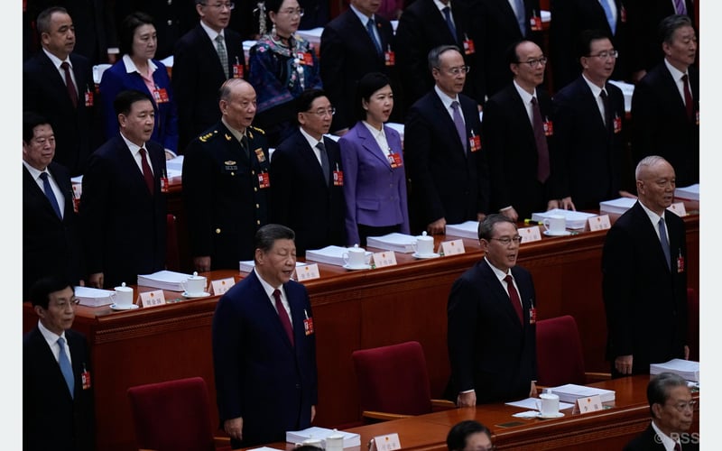 China Sets Modest Economic Growth Target Amid Domestic Slowdown and Geopolitical Risks