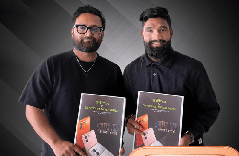 Infinix Nepal Appoints National Cricketer Dipendra Singh Airee as Brand Ambassador