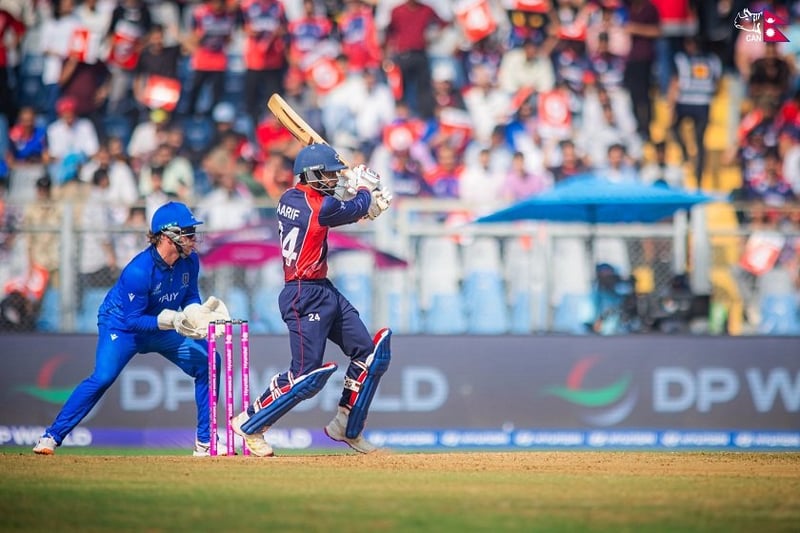 Nepal Sets 124-Run Target for Italy in ICC T20 World Cup Match