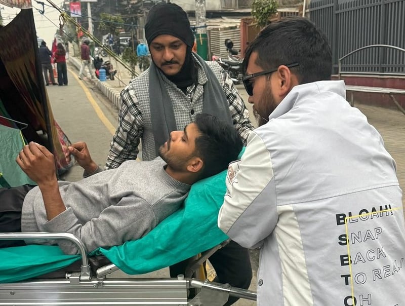 Hunger Striker Ajay Sodari Hospitalized After Deteriorating Health During Protest in Kathmandu