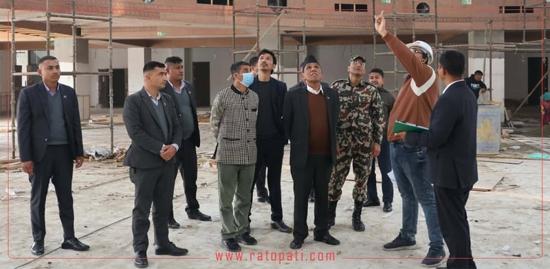 National Assembly Chairman Inspects Progress of Federal Parliament Building Construction