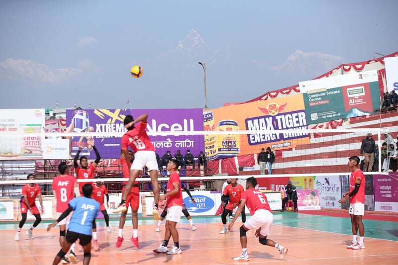 APF Secures Straight-Set Victory Over Maldives in Sixth Tiger Cup Volleyball Championship