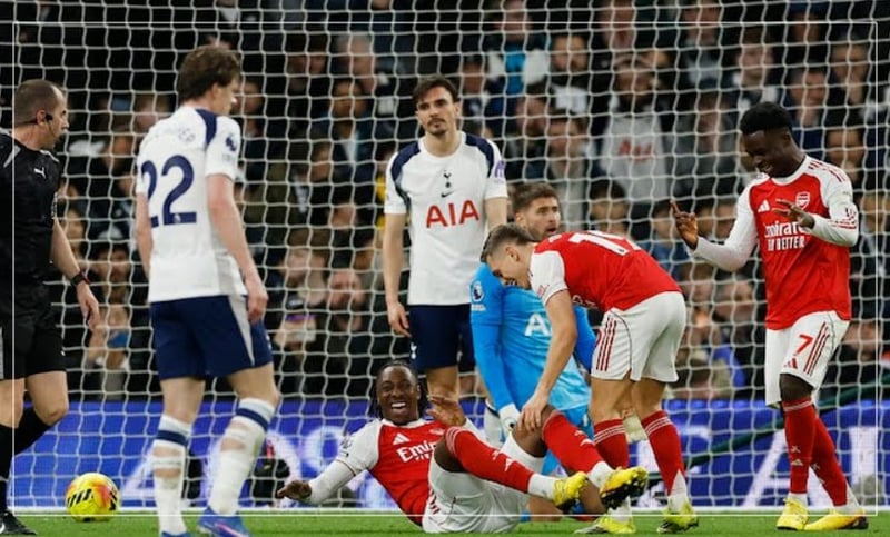 Arsenal Dominates Tottenham Hotspur with a Convincing 4-1 Victory in Premier League Clash