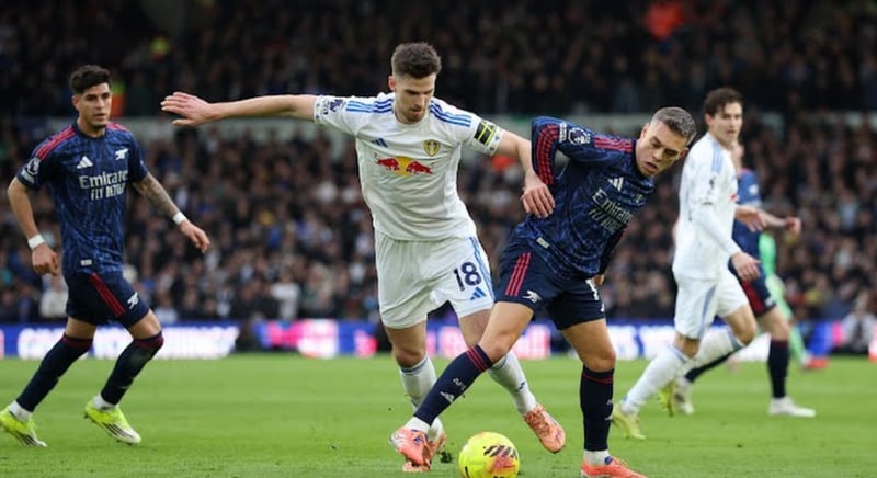 Arsenal Dominates Leeds United with a 4-0 Victory in Premier League Clash