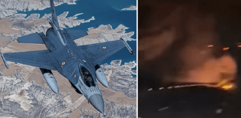 Turkish F-16 Fighter Jet Crashes, Pilot Killed