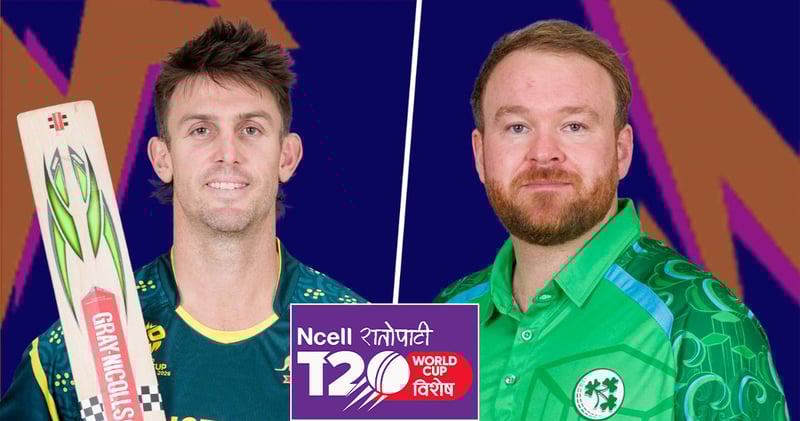 T20 World Cup: Australia Faces Ireland Under Pressure After Recent Series Losses