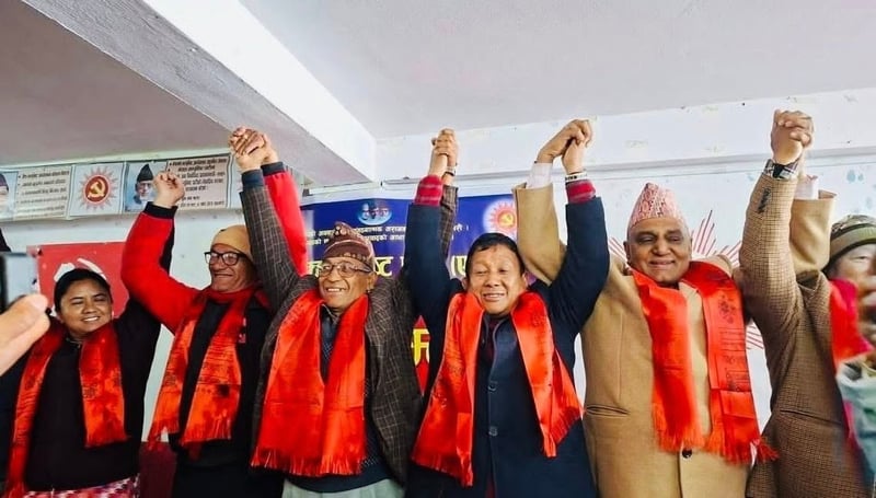 Founding Leader Shiv Prasad Bhandari Returns to CPN-UML in Dolakha