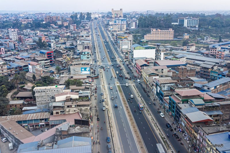 Chitwan Authorities Halt Vehicle Tax Collection Outside Main Bus Park to Streamline Traffic in Bharatpur