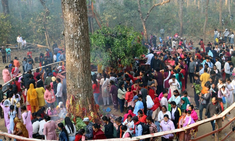 Preparations Underway for Annual Vikram Baba Puja in Chitwan