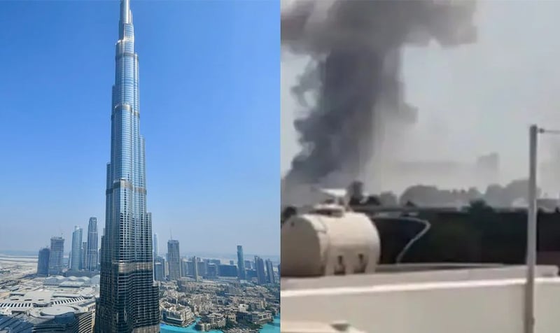 Burj Khalifa Evacuated in Dubai Following Reports of Explosions Amid Iran-Israel Tensions