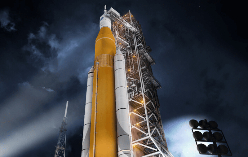 NASA Rolls Out Space Launch System and Orion Spacecraft for Artemis II Mission