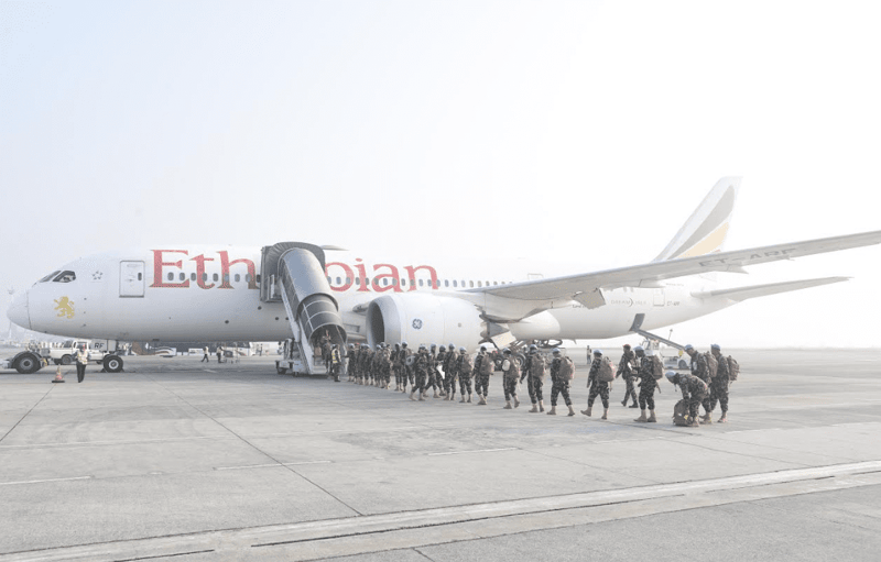 Nepali Peacekeepers Rotated in South Sudan UN Mission