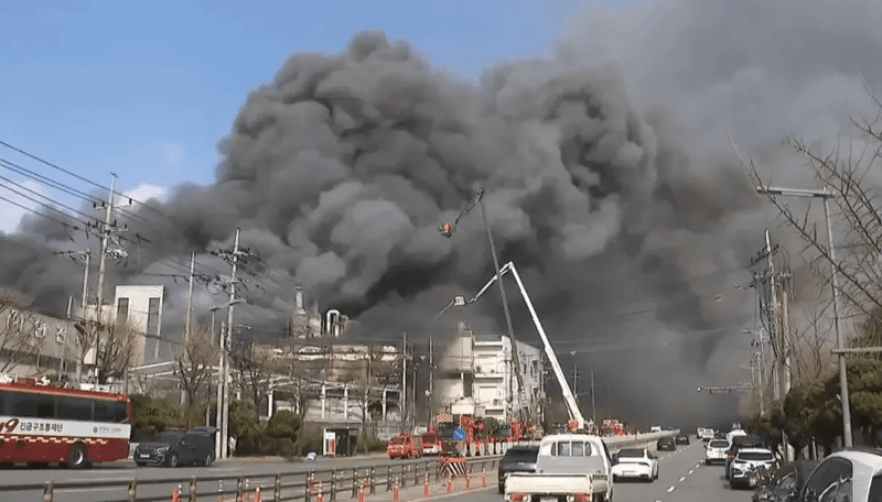 Deadly Fire at South Korean Auto Parts Factory Kills 10, Injures Dozens