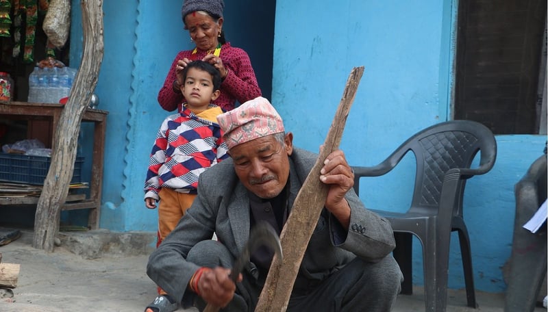 Four-Year-Old in Kanchanpur Dreams of Becoming a Cricketer, Inspiring Hope Amidst Poverty
