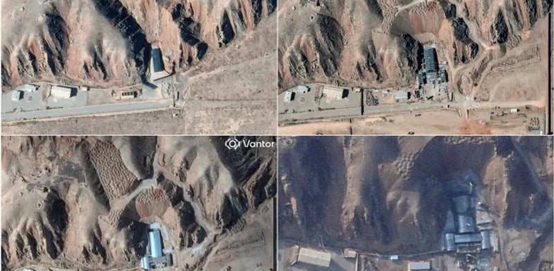 Iran Builds Concrete Shield at Sensitive Military Site Amid Heightened US Tensions, Satellite Images Show