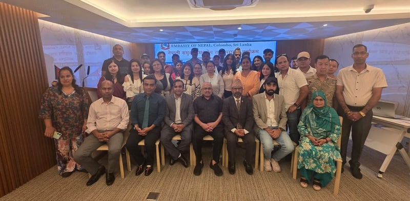 माल्दिभ्समा नेपाली समुदायको निःशुल्क स्वास्थ्य परीक्षण तथा कन्सुलर सेवा शिविर सम्पन्न