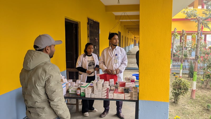 Free Health Camp in Rautahat's Katahariya Benefits Over 1,100 Patients