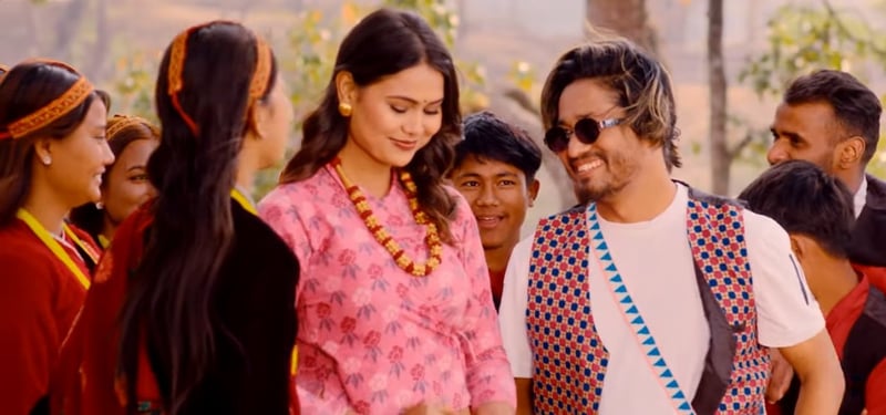 Singer Gita Bhattarai and Navin Paudel Release New Romantic Song 'Ghumna Jaau Mayalu'