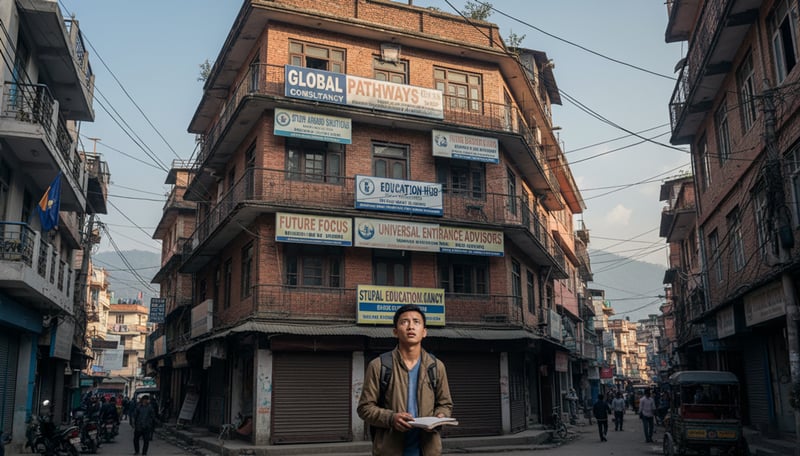 हिजो श्रमिक बेचिन्थे, आज विद्यार्थी बेचिँदै छन्