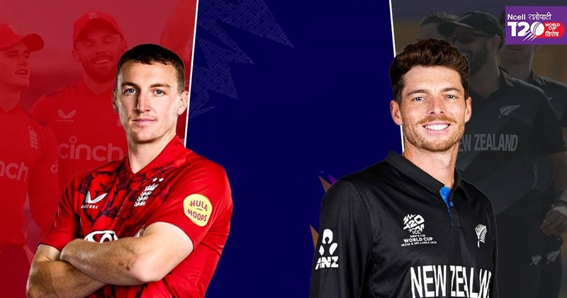 T20 World Cup Super 8 Clash: England Takes on New Zealand in Crucial Encounter