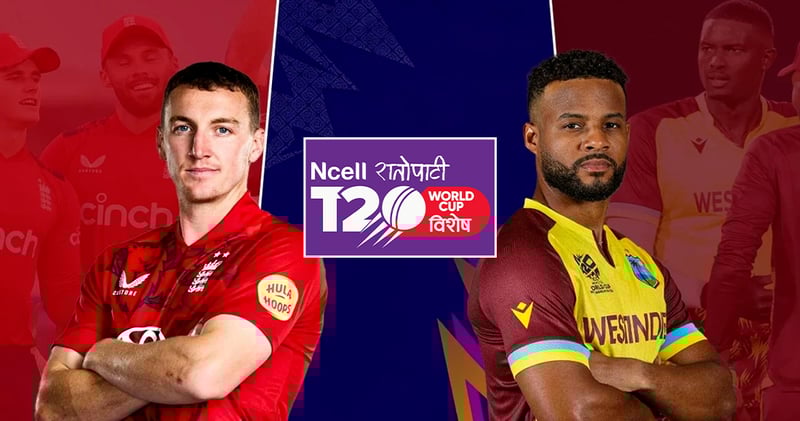 T20 World Cup: West Indies to Face England in Crucial Group C Clash in Mumbai