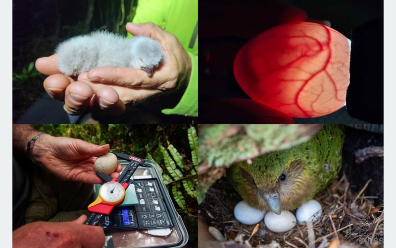 Flightless Kakapo Parrots Experience Breeding Boom in New Zealand Due to Abundant Fruit Supply