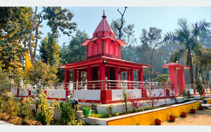 Ram Janaki Temple in Kanchanpur Renovated Through Devotee Donations