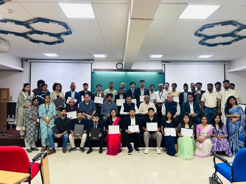India-Nepal Startup Partnership Network Training Concludes Successfully at IIT Madras