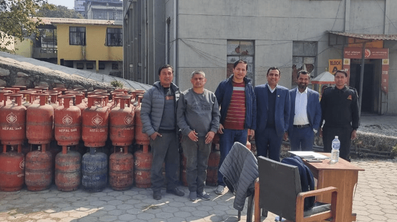 Nepal Oil Corporation Opens Direct Sales Counter Amid LPG Shortage Complaints