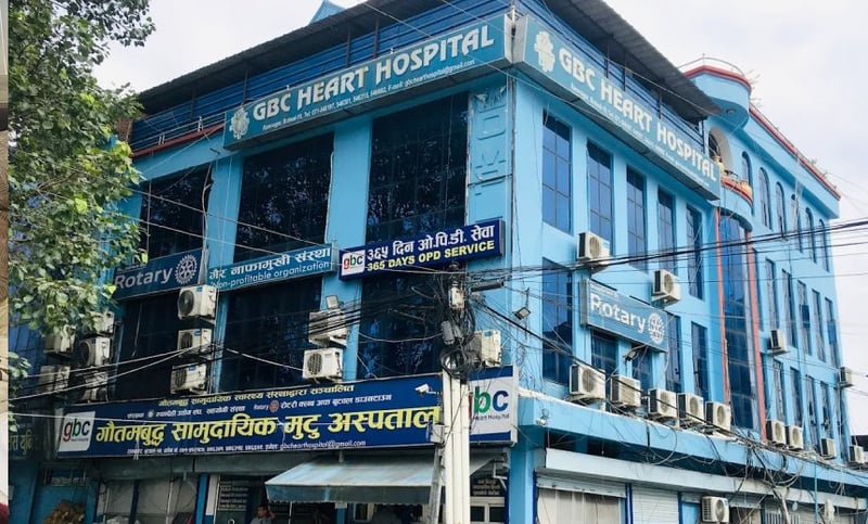 गौतमबुद्ध सामुदायिक मुटु अस्पताल: भुक्तानी रोकिँदा उपचार सेवा बन्द हुने अवस्थामा