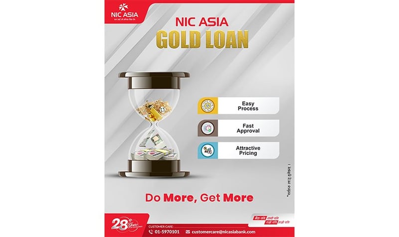 NIC Asia Bank Launches New 'Gold Loan' Scheme with Competitive Interest Rates