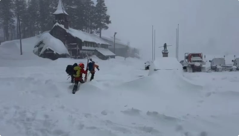 Rescue Efforts Underway for Skiers Trapped in Northern California Avalanche