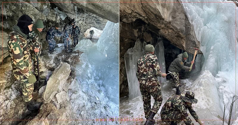 Snow Cleared on Road to Manang's Narphabhumi Ahead of Elections, But Voters Remain Away