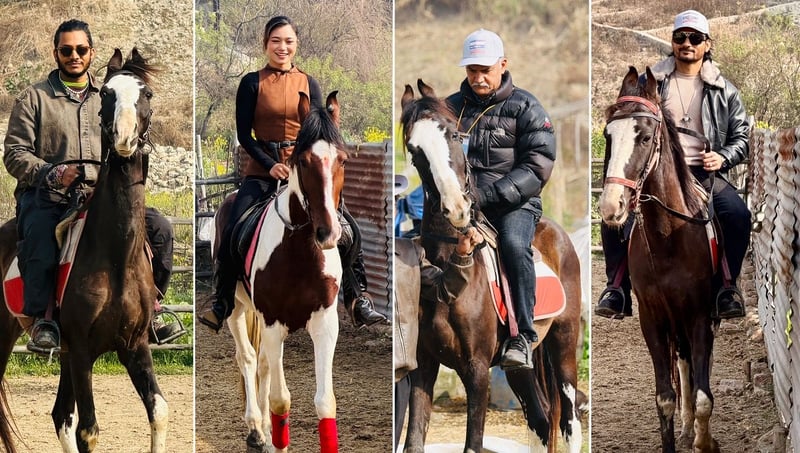 Film Development Board Launches Horse Riding Training for Nepali Actors