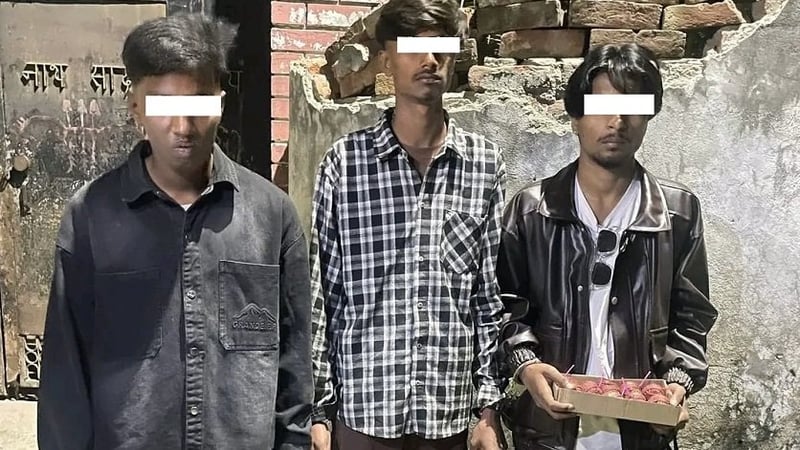 Three Arrested in Parsa with Country-Made Bombs Amid Election Security Operations