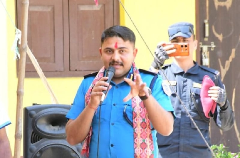 Police Inspector Honored for Successful Management of Parliamentary Elections in Parsa