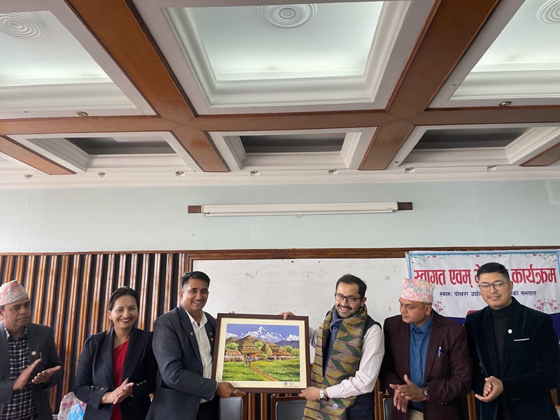 Pokhara Chamber of Commerce Urges Direct Flights to Indian Cities from New International Airport