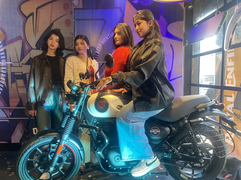 Royal Enfield Hunter 350 Launched in Pokhara Targeting Gandaki Region Riders