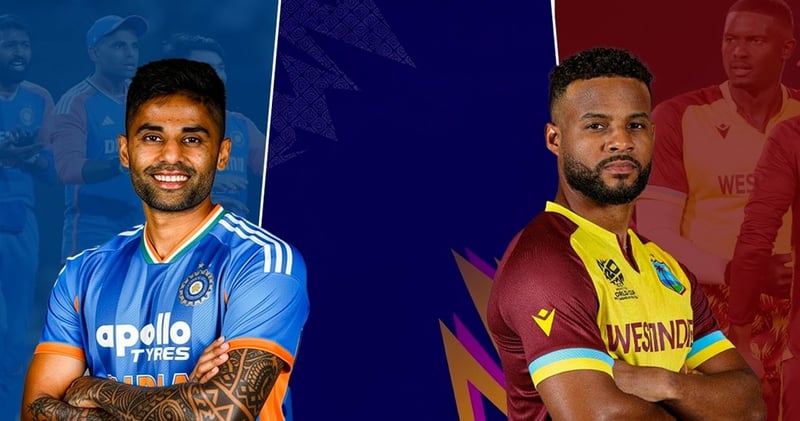 India Faces West Indies in Crucial T20 World Cup Super 8 Clash in Kolkata