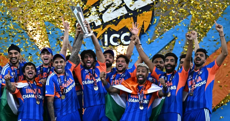 India Clinches T20 World Cup 2026 Title, Defeating New Zealand by 96 Runs in Record-Breaking Final